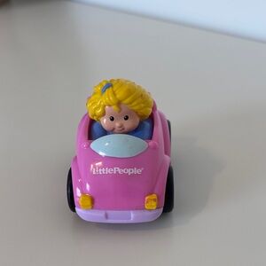 2009 Fisher price little people vehicle car pink coupe | Sara Lynn